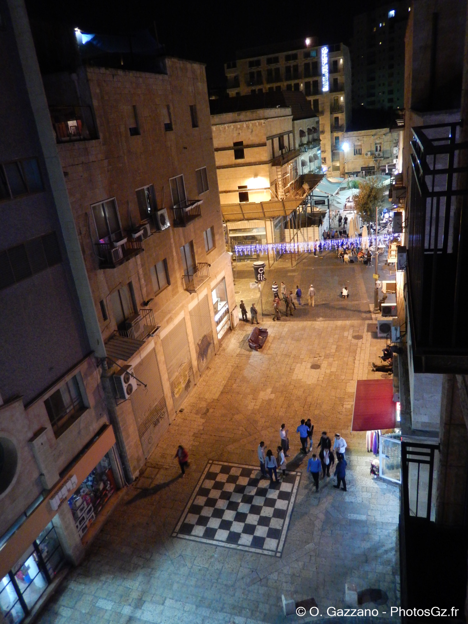 Jérusalem après le Chabbat (vue depuis l