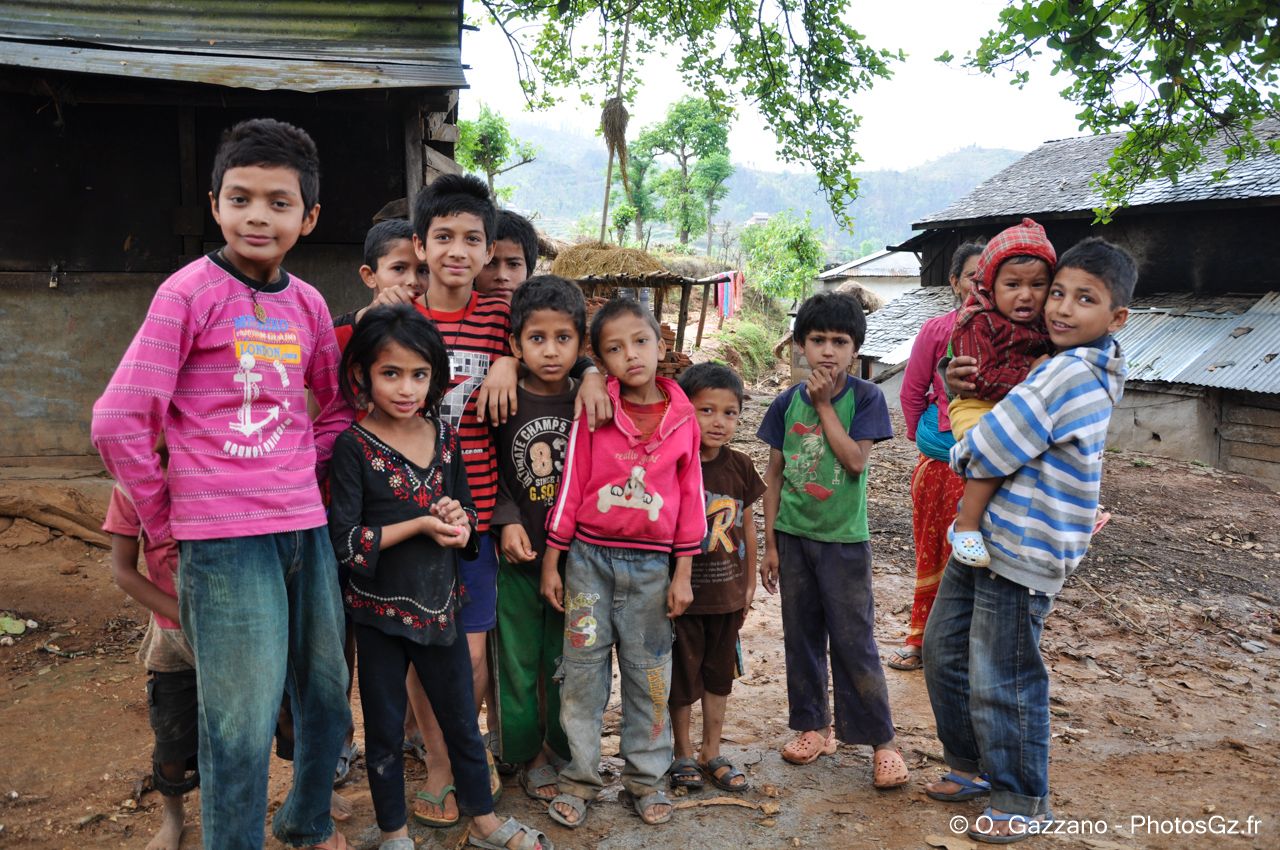 Enfants Népalais