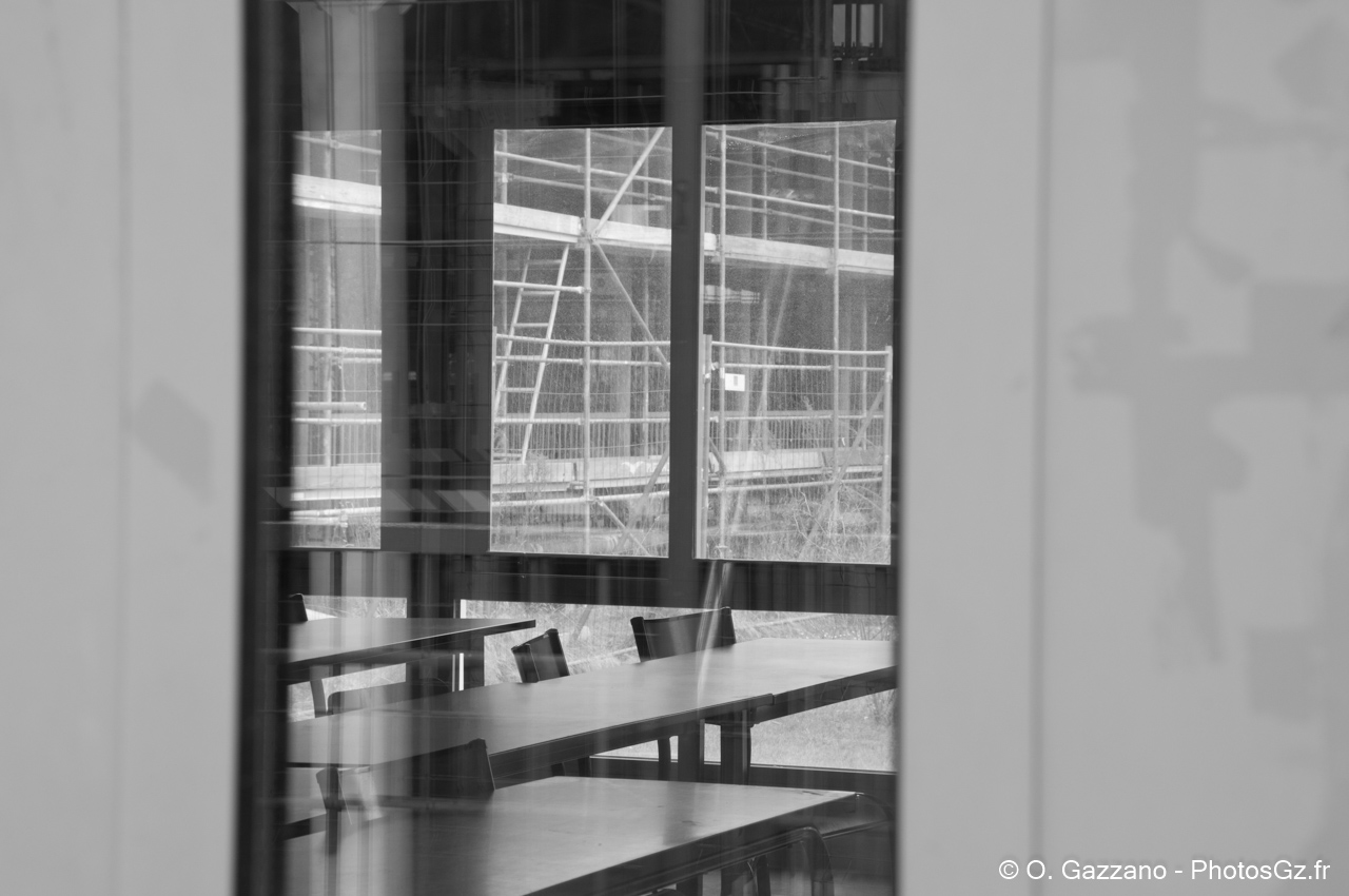 Travaux du campus de Jussieu