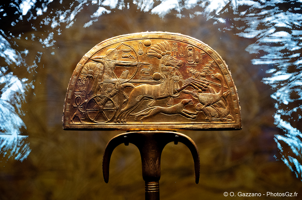 Eventail dit de la chasse à l