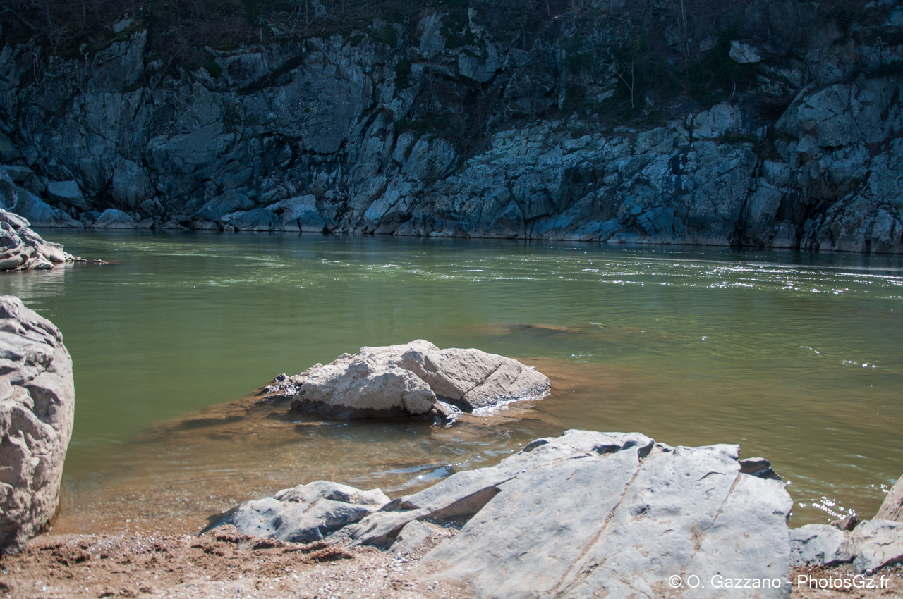 Le Potamac, en face, la Virginie.